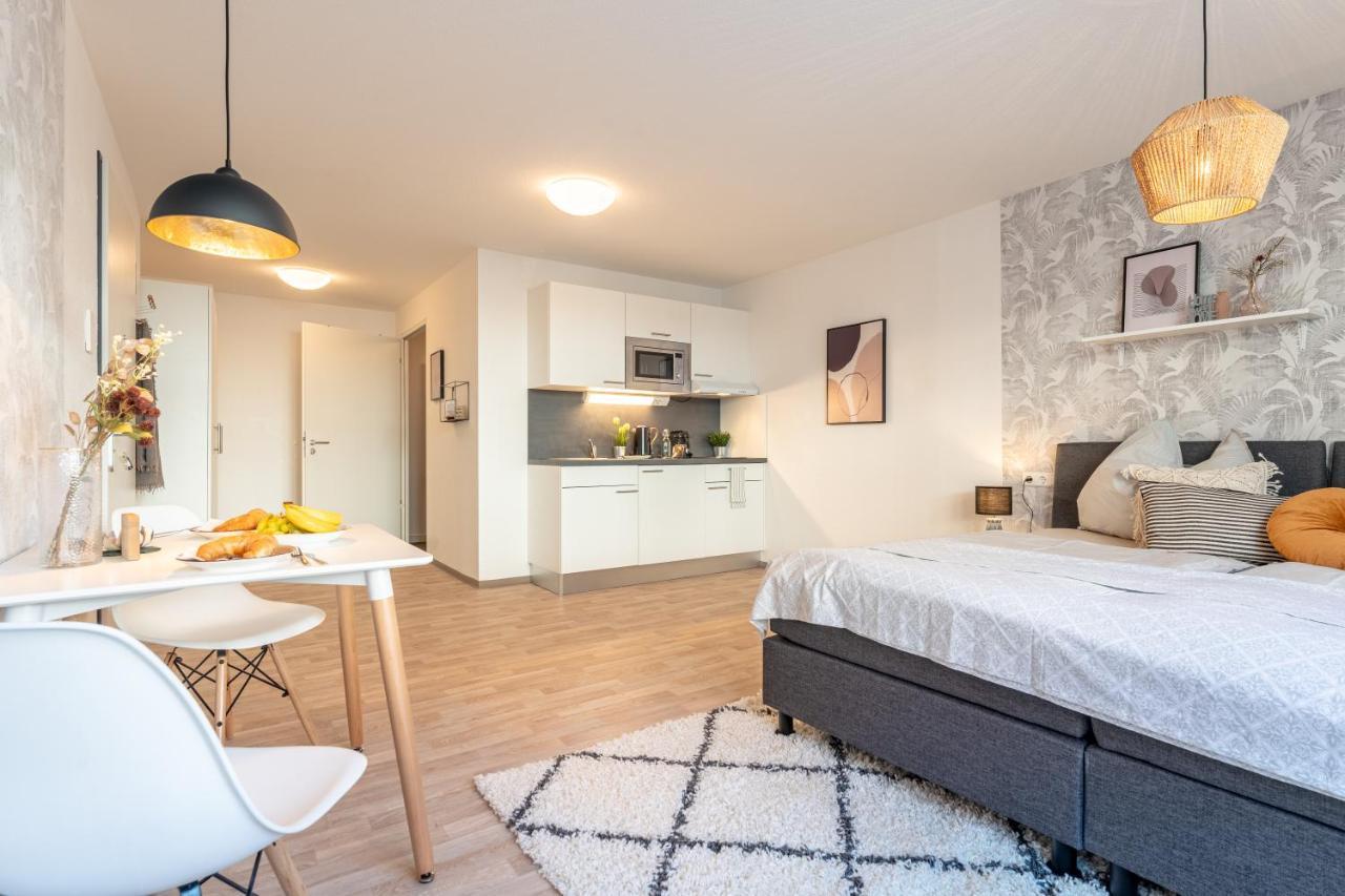 Neu☆Business Apartment☆Messe/Airport☆Tiefgarage Leinfelden-Echterdingen Exterior foto